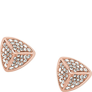 Pyramid Stud - Rose Gold